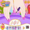 Barbie prom nails designer - lányos játék