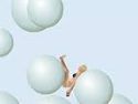 Boneless girl - bubbles game