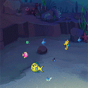 Fish eat fish 3 players - water game
