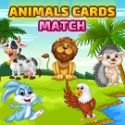 Animal cards match - memory game