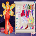Beautiful fairy dress up - dress-up game