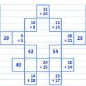 Math mahjong - matching game