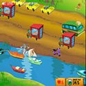 Tom and Jerry - cat crossing - water game